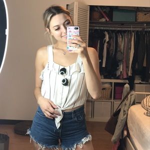 Brand new lush tie tank ❤️